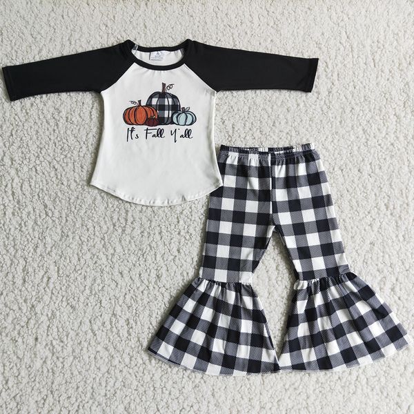 toddler baby girls designer clothes set bell bottom pants halloween boutique kids clothing sets fashion pumpkin print lattice milk silk whol, White
toddler baby girls designer clothes set bell bottom pants halloween boutique kids clothing sets fashion pumpkin print lattice milk silk whol, White