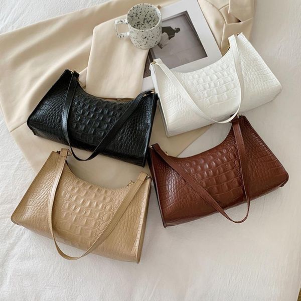 evening bags casual women shoulder stylish pu leather alligator pattern underarm bale elegant ladies pure color handbags
evening bags casual women shoulder stylish pu leather alligator pattern underarm bale elegant ladies pure color handbags