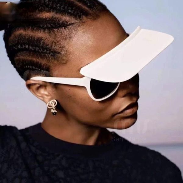 one piece square sunglasses 2021 women men oversized shades glasses luxury designer sun eyewear uv400, White;black
one piece square sunglasses 2021 women men oversized shades glasses luxury designer sun eyewear uv400, White;black