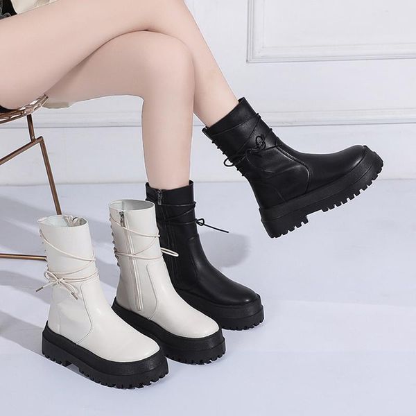 boots shoes lady round toe flat heel boots-women clogs platform med ankle rock 2021 autumn rubber lolita pu basic slip-on soli, Black
boots shoes lady round toe flat heel boots-women clogs platform med ankle rock 2021 autumn rubber lolita pu basic slip-on soli, Black