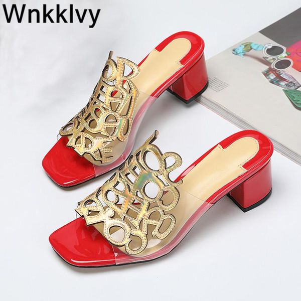 slippers shiny summer party shoes female chunky high heels sandals clear pvc for girls 2021 zapatos mujer, Black
slippers shiny summer party shoes female chunky high heels sandals clear pvc for girls 2021 zapatos mujer, Black
