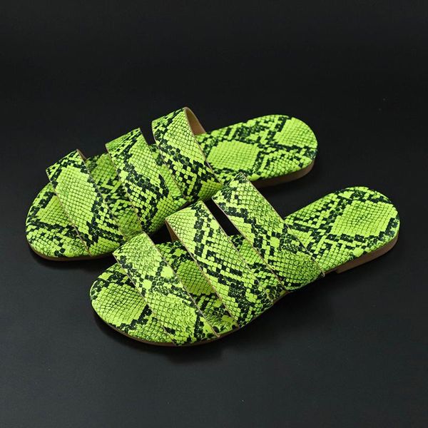 slippers 2021 women summer woman open toe flat pu snake casual cross female fashion slides ladies beach shoes, Black
slippers 2021 women summer woman open toe flat pu snake casual cross female fashion slides ladies beach shoes, Black
