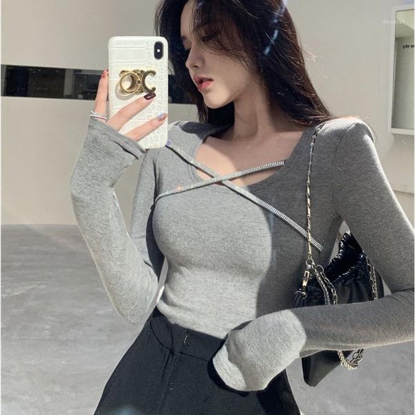 grey base tees women's spring summer 2021 tight slim long sleeve t shirt crystal tshirt korea women py8q t-shirt, White
grey base tees women's spring summer 2021 tight slim long sleeve t shirt crystal tshirt korea women py8q t-shirt, White