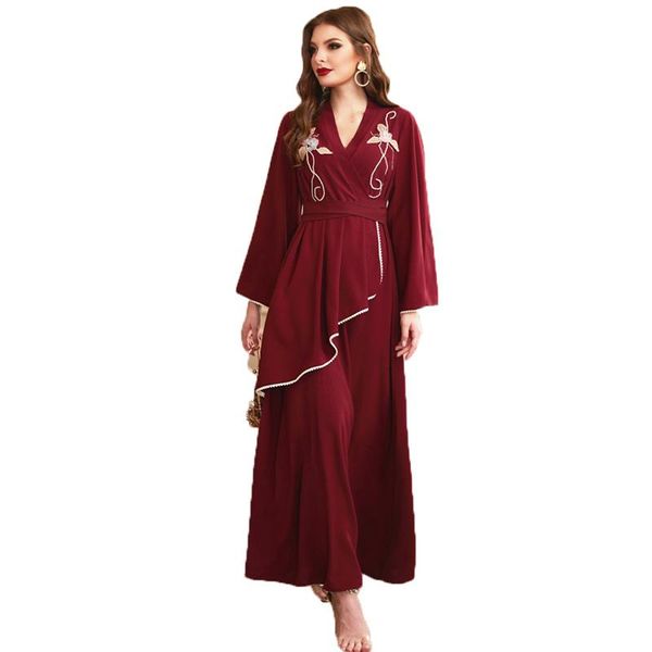 casual dresses wine red dress women 2021 spring and summer plus size loose long sleeve v-neck high waist fashion slim vestido gh305, Black;gray
casual dresses wine red dress women 2021 spring and summer plus size loose long sleeve v-neck high waist fashion slim vestido gh305, Black;gray