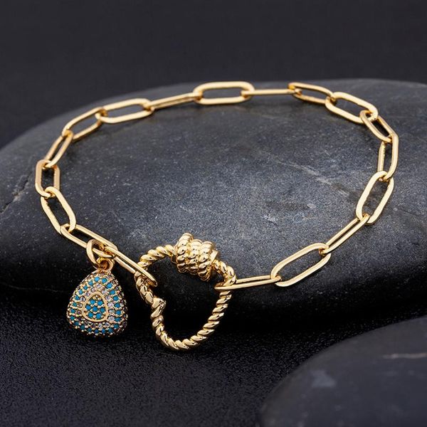 link, chain blue cubic zirconia adjustable bracelets for women link cz bangles valentine's day jewelry gift, Black
link, chain blue cubic zirconia adjustable bracelets for women link cz bangles valentine's day jewelry gift, Black
