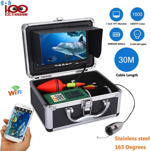 30m cable wifi wireless fish finder with 720p 1000tvl underwater fishing video camera 7 inch color monitor mob app viewing cctv systems
30m cable wifi wireless fish finder with 720p 1000tvl underwater fishing video camera 7 inch color monitor mob app viewing cctv systems
