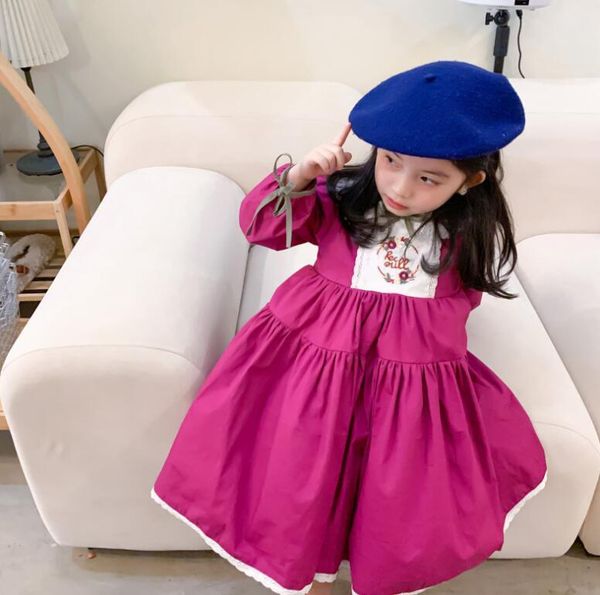 retail 2021 spring baby girls lolita embroidery wine red dress , princess back big bow clothes 1-5t girl's dresses, Red;yellow
retail 2021 spring baby girls lolita embroidery wine red dress , princess back big bow clothes 1-5t girl's dresses, Red;yellow