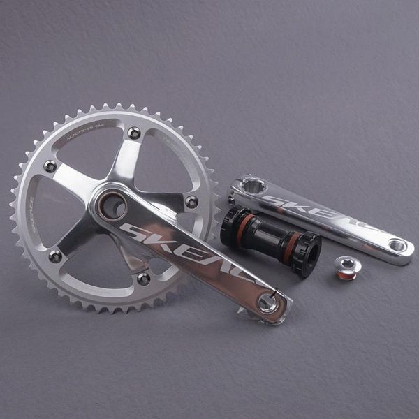 bike heels & chainwheels fixed gear alumniun alloy crankset 48t crank length165mm bcd 144mm single speed track chainwheel with bottom b
bike heels & chainwheels fixed gear alumniun alloy crankset 48t crank length165mm bcd 144mm single speed track chainwheel with bottom b