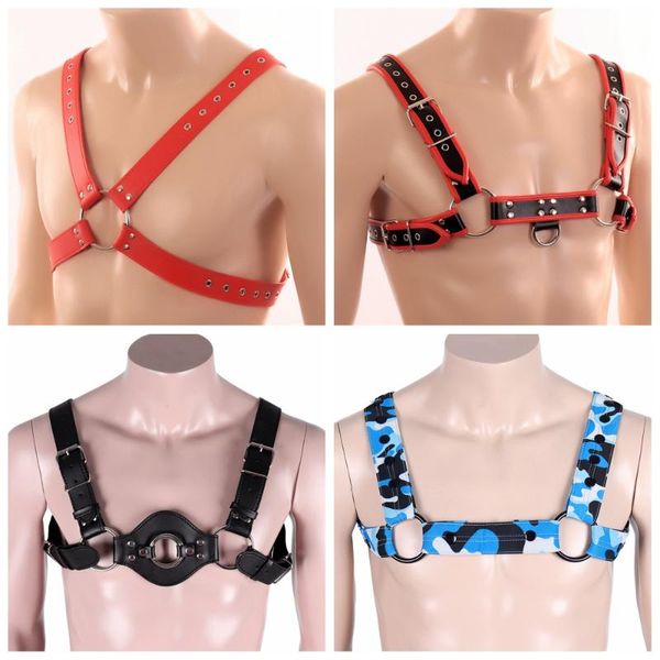 belts punk adjustable cosplay costumes women mature men gentleman leather body chest harness belt fancy clothing accessories, Black;brown
belts punk adjustable cosplay costumes women mature men gentleman leather body chest harness belt fancy clothing accessories, Black;brown