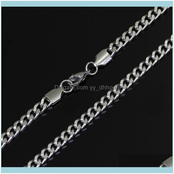 necklaces & pendants jewelrycustomied 18/20/22/ 24/ 30inch stainless steel cuban chain necklace mens out charm 5mm jewelry chains drop deliv, Silver
necklaces & pendants jewelrycustomied 18/20/22/ 24/ 30inch stainless steel cuban chain necklace mens out charm 5mm jewelry chains drop deliv, Silver