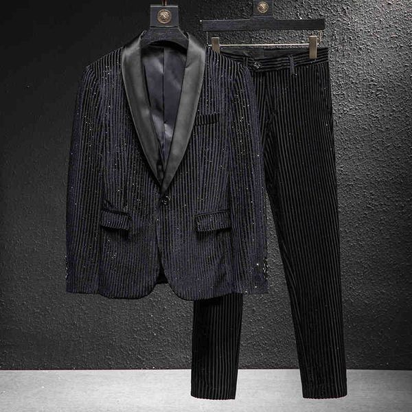 men's suits & blazers fashion street men's evening suit british bridegroom's wedding set 2-piece host, White;black
men's suits & blazers fashion street men's evening suit british bridegroom's wedding set 2-piece host, White;black