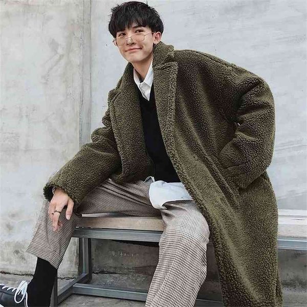 korean fashion double breasted coat long thicken warm fleece winter overcoat boyfriend style faus fur 210519, Black
korean fashion double breasted coat long thicken warm fleece winter overcoat boyfriend style faus fur 210519, Black