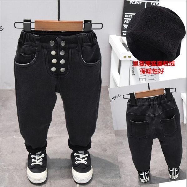 fashion autumn winter children's fleece warm jeans thick boys baby girl boy ifant, Blue
fashion autumn winter children's fleece warm jeans thick boys baby girl boy ifant, Blue