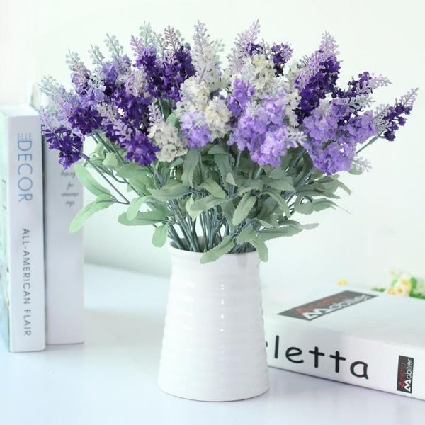 decorative flowers & wreaths 10 head provence simulation lavender home flower arrangement el decoration po props
decorative flowers & wreaths 10 head provence simulation lavender home flower arrangement el decoration po props