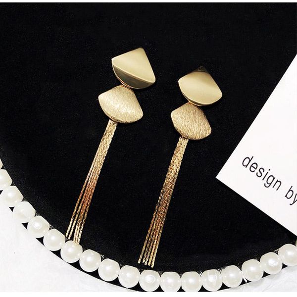 korean version of exaggerated jewelry fashion temperament long geometry earrings for women personality tassel dangle & chandelier, Silver
korean version of exaggerated jewelry fashion temperament long geometry earrings for women personality tassel dangle & chandelier, Silver