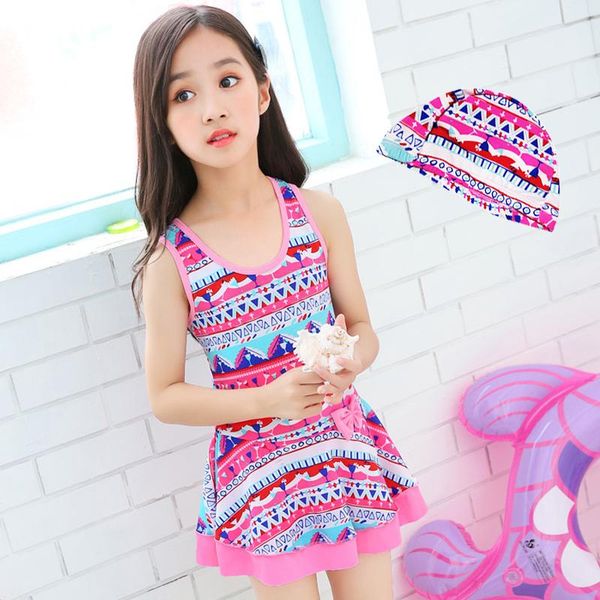 one-piece suits girls cute classical swim with cap children swimwear kids bathing swimsuits skirt beach wear tankini
one-piece suits girls cute classical swim with cap children swimwear kids bathing swimsuits skirt beach wear tankini