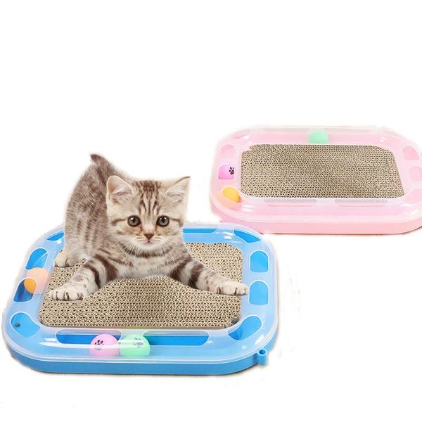 cat toys turntable interactive runway puzzle scratching board self-hey grinding claw kitty toy ball funny stick can be inserted
cat toys turntable interactive runway puzzle scratching board self-hey grinding claw kitty toy ball funny stick can be inserted