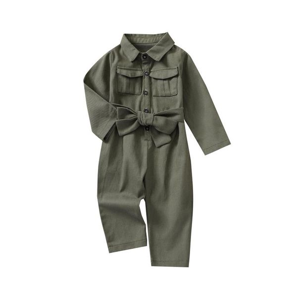 jumpsuits 2021 0-4y toddler baby boy girl romper overalls spring fall green solid color pockets button long sleeve jumpsuit with belt, Blue
jumpsuits 2021 0-4y toddler baby boy girl romper overalls spring fall green solid color pockets button long sleeve jumpsuit with belt, Blue