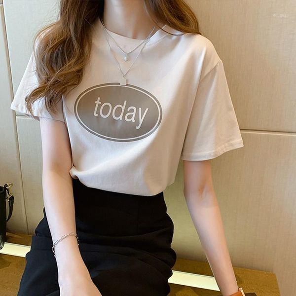 women's t-shirt 2021 summer heartbeat short sleeve print clothing harajuku graphic t -shirt, White
women's t-shirt 2021 summer heartbeat short sleeve print clothing harajuku graphic t -shirt, White