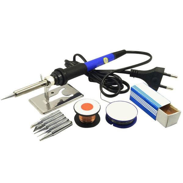 hand & power tool accessories 60w 220v 110v electric soldering iron set kit solder wire tips stand set-30
hand & power tool accessories 60w 220v 110v electric soldering iron set kit solder wire tips stand set-30