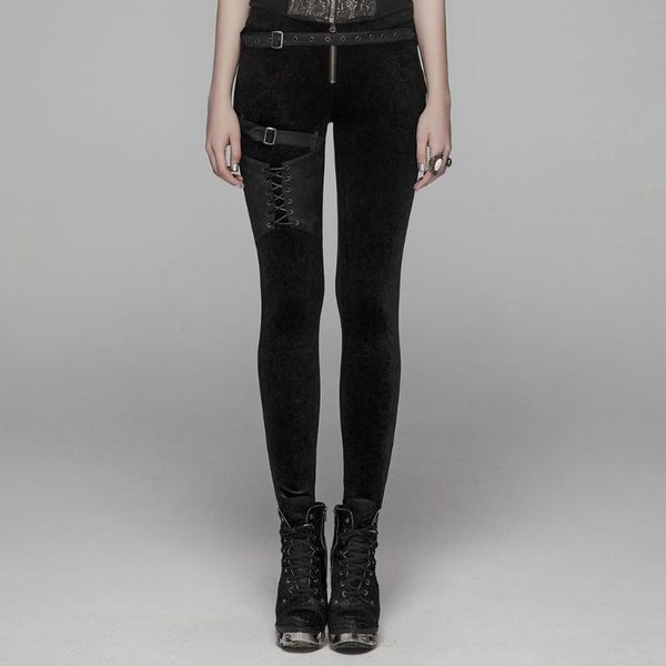 women's pants & capris punkrave steampunk lacing leggings vintage dark flower velvet pencil, Black;white
women's pants & capris punkrave steampunk lacing leggings vintage dark flower velvet pencil, Black;white