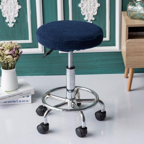 chair covers 2021 round cover bar stool thick elastic seat home slipcover solid color
chair covers 2021 round cover bar stool thick elastic seat home slipcover solid color