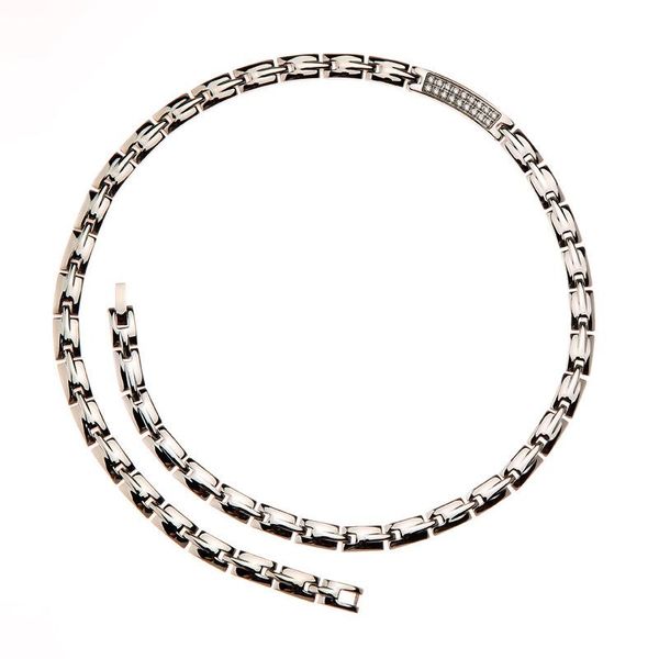 bangle creative jewelry stainless steel necklace female titanium piece diamond inlaid pure, Black
bangle creative jewelry stainless steel necklace female titanium piece diamond inlaid pure, Black