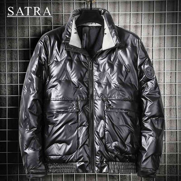 satra 2021 new arrival men white 90% duck down bright surface print jackets,men's winter thick warm jackets, Black
satra 2021 new arrival men white 90% duck down bright surface print jackets,men's winter thick warm jackets, Black