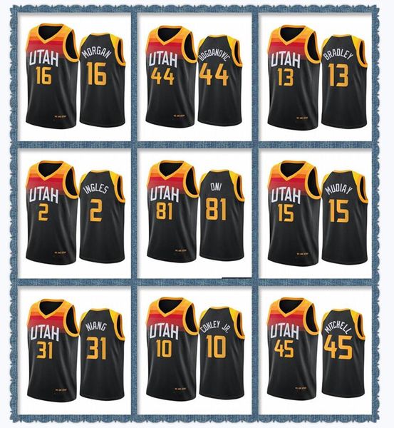 2021 men donovan 45 mitchell mike 10 conley 00 clarkson rudy 27 gobert 17 udoka azubuike 15 derrick favors basketball jerseys, Blue;black
2021 men donovan 45 mitchell mike 10 conley 00 clarkson rudy 27 gobert 17 udoka azubuike 15 derrick favors basketball jerseys, Blue;black