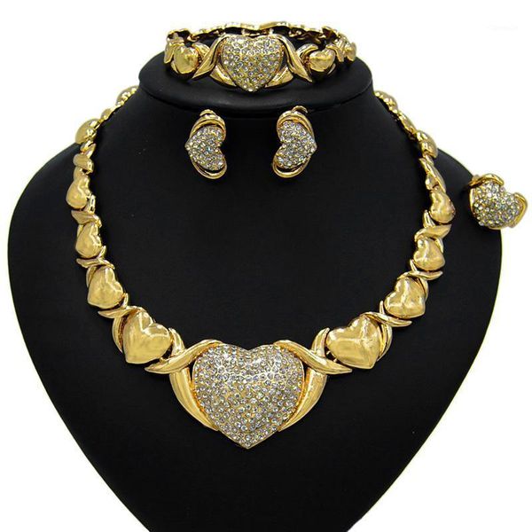 earrings & necklace yulaili i love you xo jewelry set 24k gold trendy wedding jewellery dubai inspirational wholesale x0001, Silver
earrings & necklace yulaili i love you xo jewelry set 24k gold trendy wedding jewellery dubai inspirational wholesale x0001, Silver