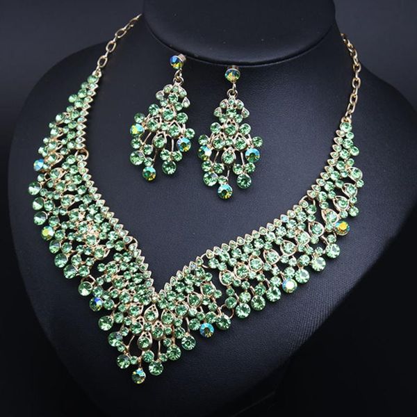 earrings & necklace shining crystal clavicle earring set for women long tassel jewelry accessories sets women's dress weddings banquet, Silver
earrings & necklace shining crystal clavicle earring set for women long tassel jewelry accessories sets women's dress weddings banquet, Silver