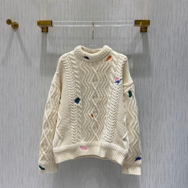 women's sweaters 2021 ladies fashion long sleeve retro pattern sweater 1114, White;black
women's sweaters 2021 ladies fashion long sleeve retro pattern sweater 1114, White;black