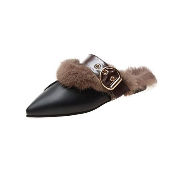slippers 2021 autumn winter real fur mules women lazy shoes loafers comfort pregnant furry slides fluffy hairy flip flops, Black
slippers 2021 autumn winter real fur mules women lazy shoes loafers comfort pregnant furry slides fluffy hairy flip flops, Black