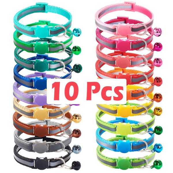 dog collars & leashes 10pcs wholesale with bell delicate safety reflective nylon neck strap fashion adjustable pet cat collar
dog collars & leashes 10pcs wholesale with bell delicate safety reflective nylon neck strap fashion adjustable pet cat collar