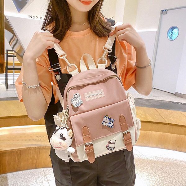 school bags cute mini hit color backpack fashion teen girl outing with small patchwork design student schoolbag 2021 summer
school bags cute mini hit color backpack fashion teen girl outing with small patchwork design student schoolbag 2021 summer