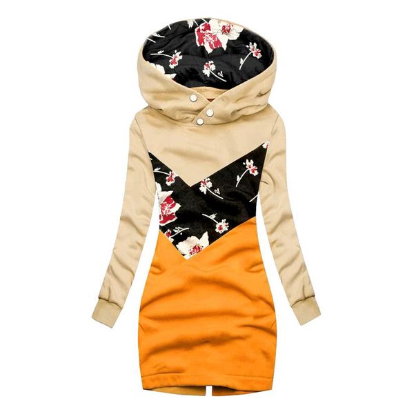 women's hoodies & sweatshirts fashion splicing women elegant flower print long sleeve hooded coats sudaderas con capucha moletom, Black
women's hoodies & sweatshirts fashion splicing women elegant flower print long sleeve hooded coats sudaderas con capucha moletom, Black