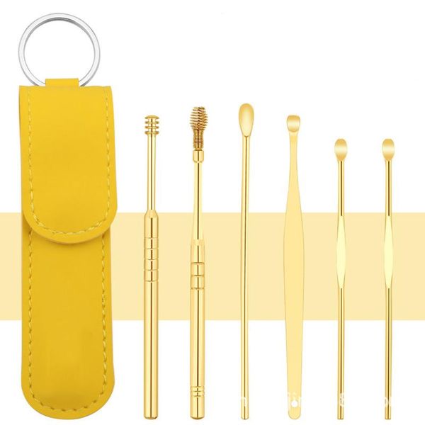 hooks & rails earpick ear scoop earwax digging tool leather case contains stainless steel double head and cutting cleaning
hooks & rails earpick ear scoop earwax digging tool leather case contains stainless steel double head and cutting cleaning