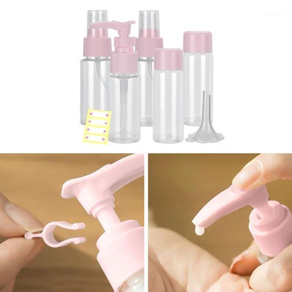 7pcs portable travel bottle set cosmetic makeup skin care lotion empty container storage bottles & jars
7pcs portable travel bottle set cosmetic makeup skin care lotion empty container storage bottles & jars