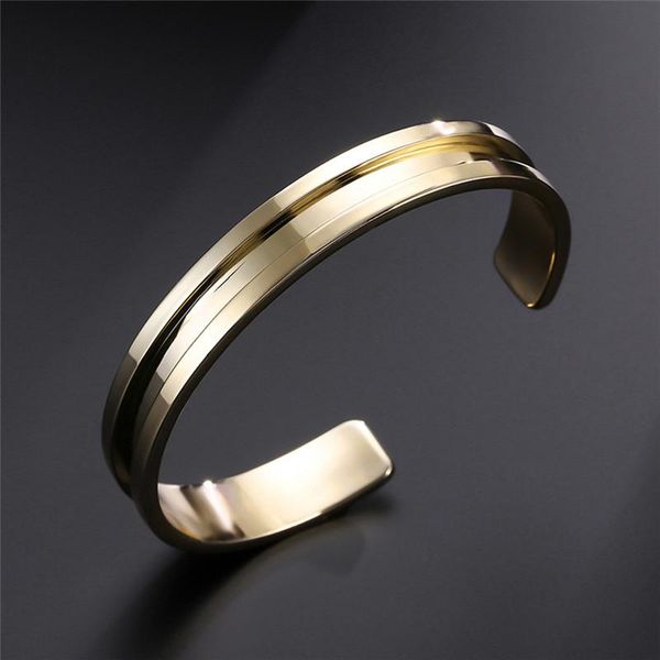 cuff punk stainless steel bracelet men silver / gold color bangle for women accessory hip hop party jewelry pulsera hombre, White
cuff punk stainless steel bracelet men silver / gold color bangle for women accessory hip hop party jewelry pulsera hombre, White