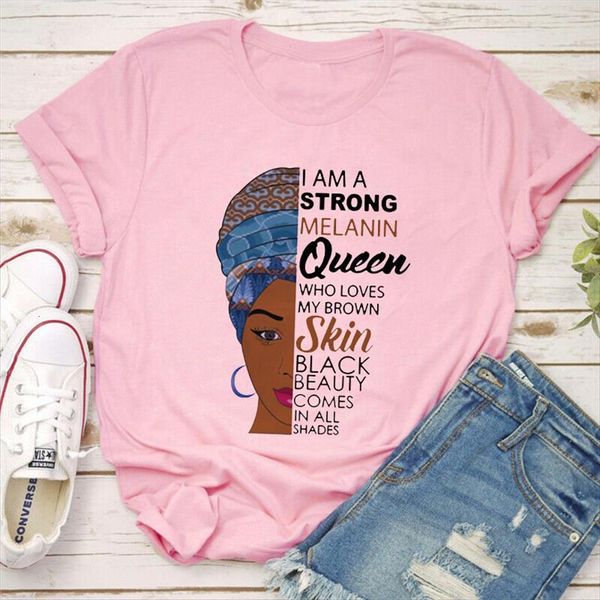 i am a strong queen womens t shirt clothes african black girl history month female melanin tee vintage, White
i am a strong queen womens t shirt clothes african black girl history month female melanin tee vintage, White