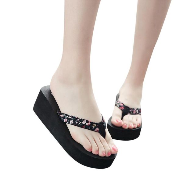 slippers womail non-slip wedge beach shoes and women's fashionable casual women summer, Black
slippers womail non-slip wedge beach shoes and women's fashionable casual women summer, Black