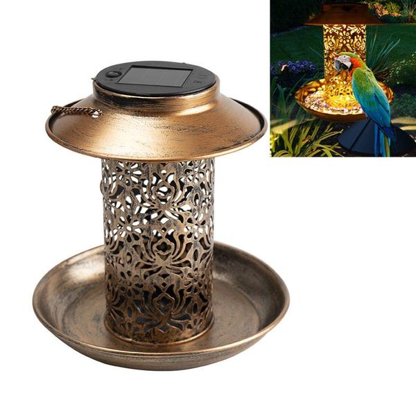 other bird supplies solar energy led feeder bronze metal tray outdoor garden hanging waterproof balcony
other bird supplies solar energy led feeder bronze metal tray outdoor garden hanging waterproof balcony
