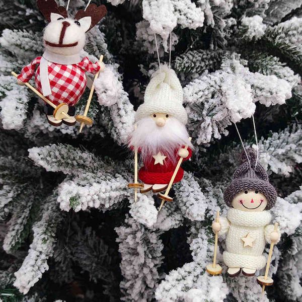 decorations creative christmas ornaments wooden skiing old man snowman doll christmas tree pendant
decorations creative christmas ornaments wooden skiing old man snowman doll christmas tree pendant