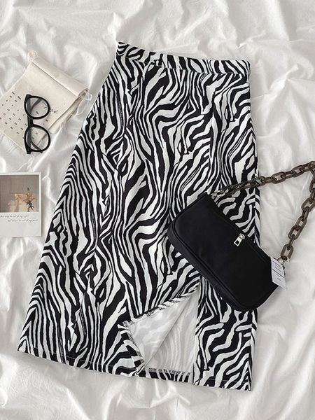 casual dresses zebra split skirt 2021 summer women's high waist saias elegant mid length a-line xyk2, Black;gray
casual dresses zebra split skirt 2021 summer women's high waist saias elegant mid length a-line xyk2, Black;gray