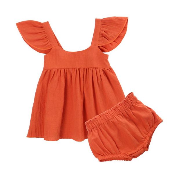 baby & children's 0-24m born infant girls summer casual ruffle flouncing tank + elastic waistband shorts sets clothing, White
baby & children's 0-24m born infant girls summer casual ruffle flouncing tank + elastic waistband shorts sets clothing, White