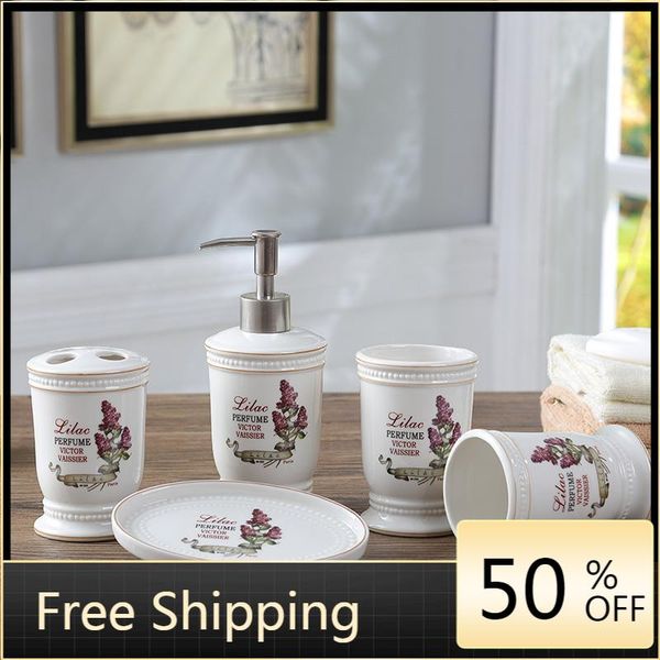 bath accessory set rural bathroom accessories toothbrush holder sets storage decoration shower ensemble de salle bain
bath accessory set rural bathroom accessories toothbrush holder sets storage decoration shower ensemble de salle bain