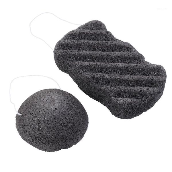pcs konjac sponge set with activated bamboo charcoal body facial deep cleansing for skin care(random color)1
pcs konjac sponge set with activated bamboo charcoal body facial deep cleansing for skin care(random color)1
