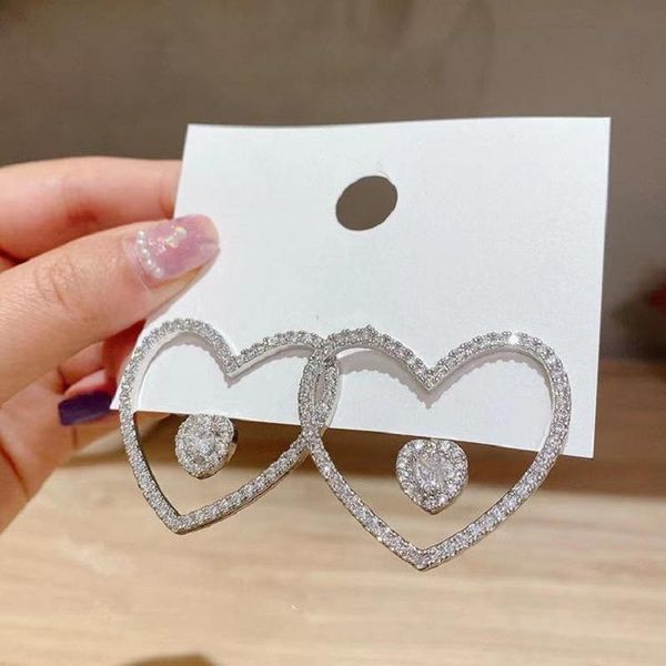 exknl crystal stud earrings for women weddings girls sweet heart love korean rhinestone party fashion jewelry 2021, Golden;silver
exknl crystal stud earrings for women weddings girls sweet heart love korean rhinestone party fashion jewelry 2021, Golden;silver