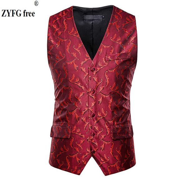 men's vests plus size men casual embroidered suit vest silk leaves pattern smart single-breasted design slim fit for mens, Black;white
men's vests plus size men casual embroidered suit vest silk leaves pattern smart single-breasted design slim fit for mens, Black;white
