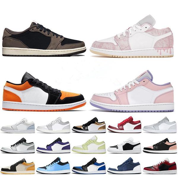 2021 womens mens jumpman 1 low basketball shoes 1s paint drip shattered backboard arctic punch smoke grey paris royal toe university gold, Black
2021 womens mens jumpman 1 low basketball shoes 1s paint drip shattered backboard arctic punch smoke grey paris royal toe university gold, Black